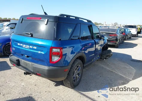 2023 Ford Bronco Sport Badlands z USA, uszkodzony, nr VIN 3FMCR9D95PRE30905